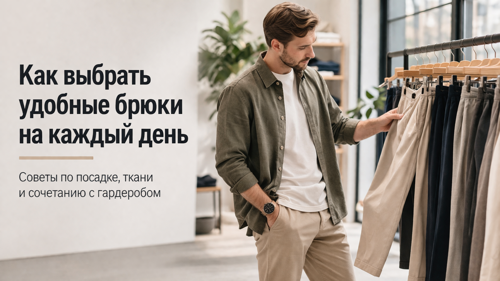 Как выбрать удобные брюки на каждый день